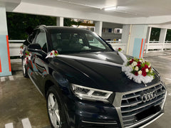 Fresh Rose Theme car Decoration - WED06336