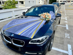 Creative Theme Car Decoration( White/Champagne)- WED072342