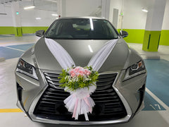 Simple Theme Fresh Flower Car  Decoration - WED06333