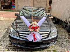 Simple Wedding Bears Car Decoration- WED60751