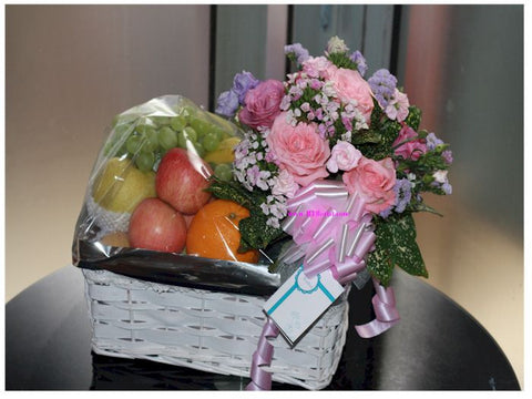 Fruits n Flower Basket - FRB5528