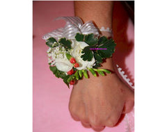 Fresh Freesia Wrist Corsage - WED0262