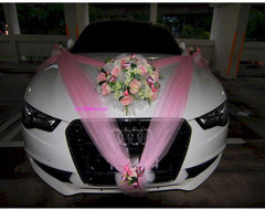 Double V Shape Theme Car Decoration    - WED0621