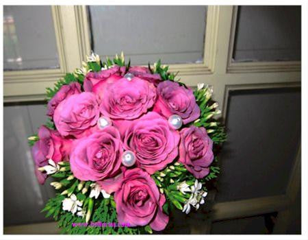 Sweet Purple Bridal Bouquet- WED0169