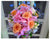 Orange n Pink Bridal Bouquet- WED0172