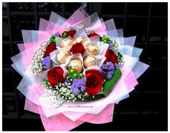 Chocolate with Rose  - CHO1069