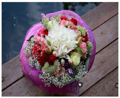 Hydrangea Mix Bouquet     - FBQ1167