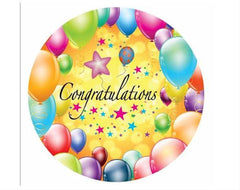 Congratulation Small Balloon ( Non Helium)     - BAL0082