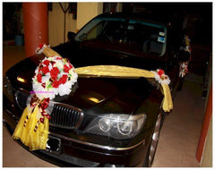 Gold/Red Theme Car Decoration   - WED0657
