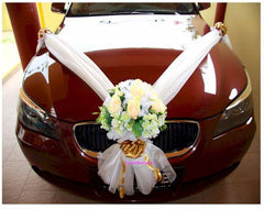 Champagne Theme Car Decoration  - WED0659