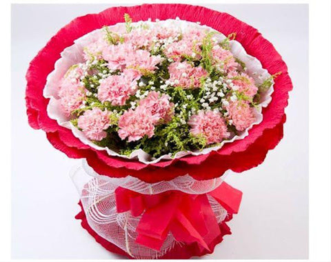 Sweet Carnation Bouquet  - FBQ12229