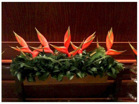 Heliconia Arrangement     -TBF4044