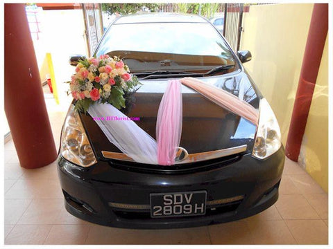 Fresh Rose Car Decoration    - WED0700