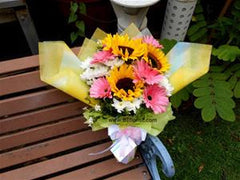 Sunflower/Gebera Mix Bouquet       - FBQ1318