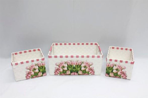 Flora Tray II  Set of 3   - BAS0529M
