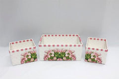 Flora Tray II  Set of 3   - BAS0529M