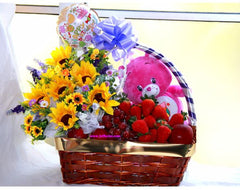 Carebear Fruit Basket - FRB5555