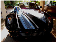 Light Blue Theme Car Decoration - WED0611