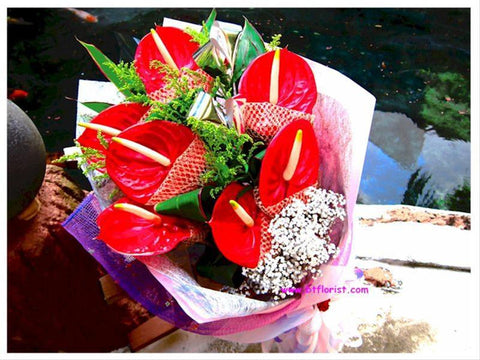 Anthurium Bouquet - FBQ1077