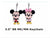 Baby Mickey & Minnie Keychain (1 Pair)     - SS705