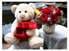 18 Inch Proposal Bear      - BEK542
