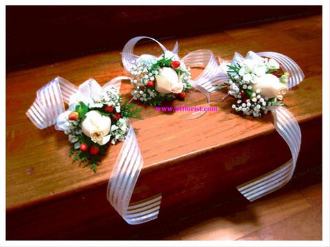 Fresh Rose Wrist Corsage - WED0265
