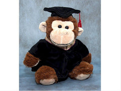 9” Graduation Monkey      - BEG633