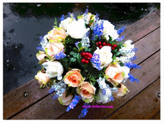 Artificial Roses & Lavendar flowers  -ART8050