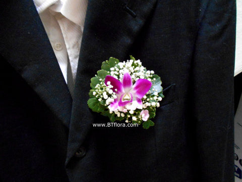 Simple Orchid Corsage - WED0297