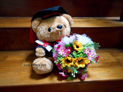 Graduation Brown Bear - BWF3579D