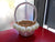 Flower Girl Basket White Theme   - FGB3803