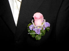 Rose with Pearl Corsage - WED0211G