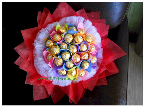 Colourful Rocher Bouquet - CHO1252val