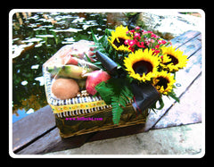 Sunflower & Fruit Baskets  - FRB5529