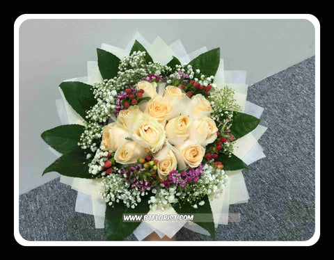 Champagne Rose Bouquet     - FBQ1999