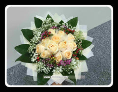 Champagne Rose Bouquet     - FBQ1999