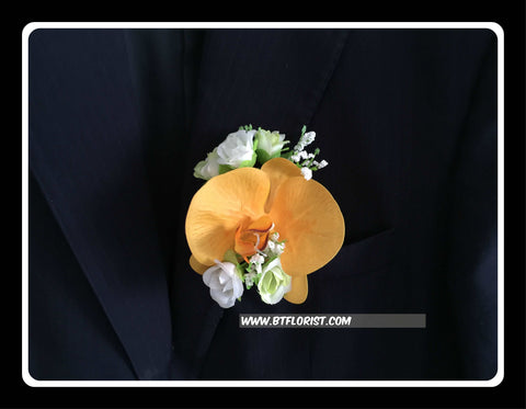 Artificial Orchid/Rose Corsage - ART0472