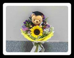 Graduation Bear Bouquet  - BBQ2065X