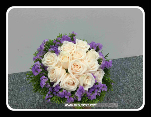 Simple Bridal Bouquet  - WED0445