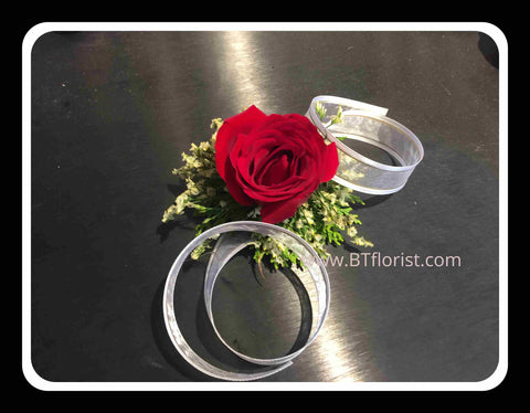Fresh Rose Wrist Corsage - WED0382