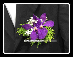 Purple Orchid Corsage - WED0241