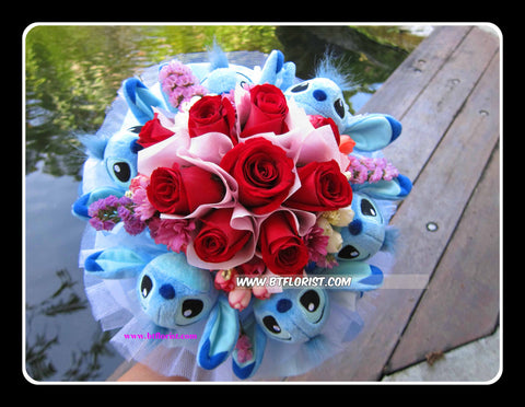 Stitch n Flower Bouquet   - BBQ2059