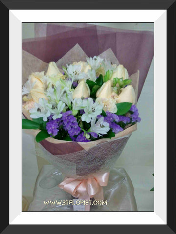 Rose n Alstroemeria Bouquet      - FBQ1208