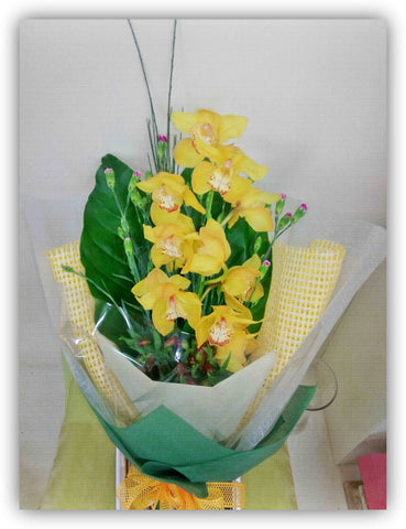 Cymbidium Orchid Bouquet      - FBQ1202