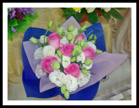 Rose n Eustoma     - FBQ1207
