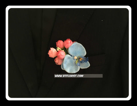 Artificial Orchid Corsage  - ART0455