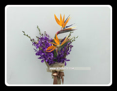 Orchid & Bird of Paradise Bouquet  - FBQ13709