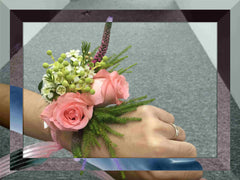 Fresh Rose Wrist Corsage - WED0334