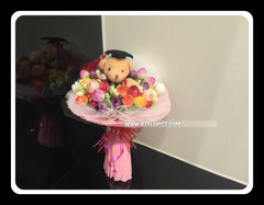 Mini Graduation Bear Bouquet  - BBQ2180