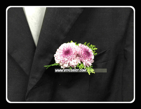 Simple Chrysanthemum Corsage - WED0395